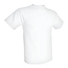 CAMISETA ALGODON NIÑO BLANCO