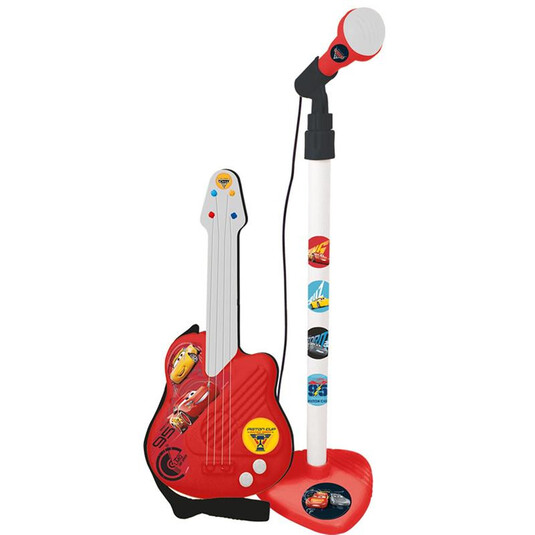 GUITARRA Y MICRO DE PIE CARS 3